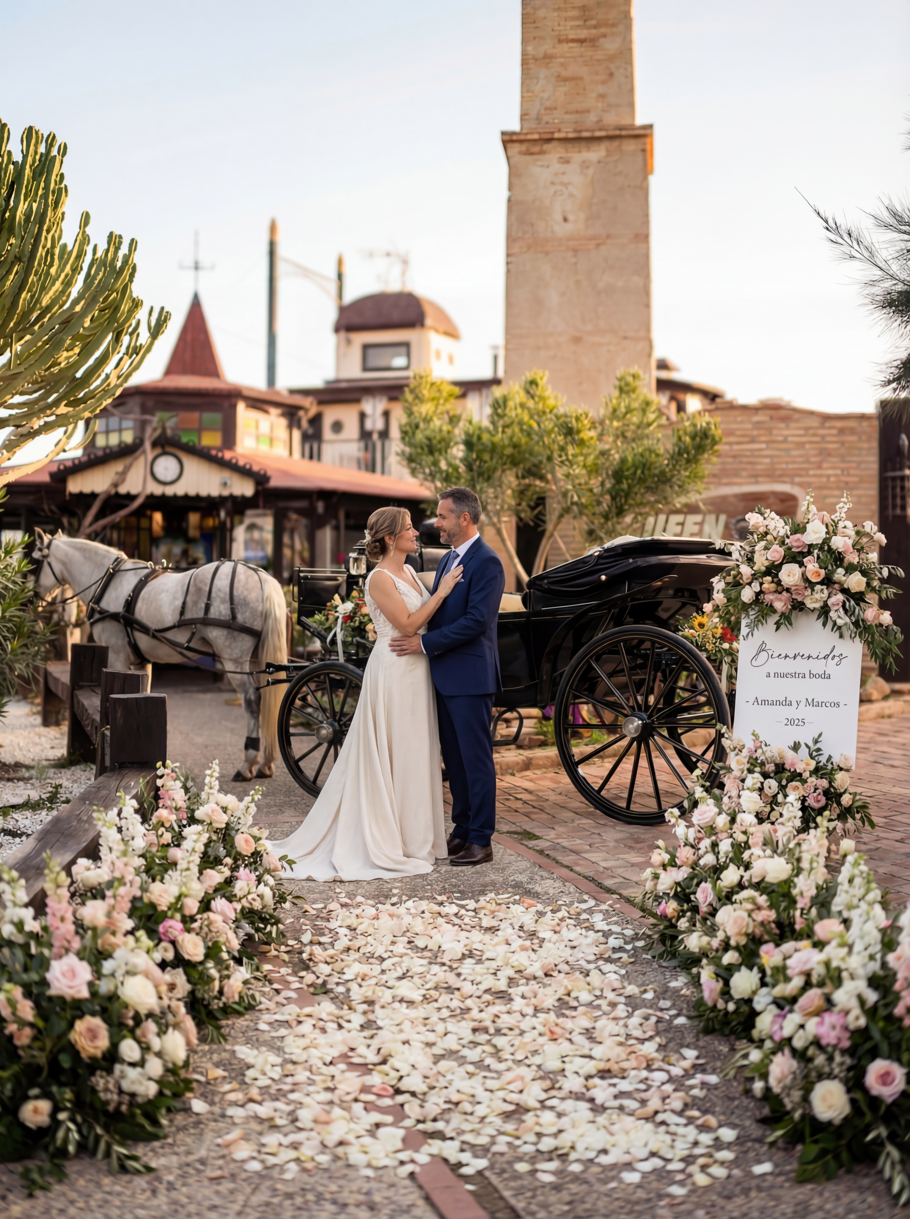 Sabemos lo que pesa coordinar proveedores, horarios y sorpresas de última hora. Por eso nos encargamos de todo: somos especialistas en organización de bodas y bodas completas de fin de semana.